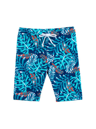 Children's swimsuit pants Tropical texture