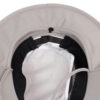 Wide-brimmed hat with folding insert for the back of the neck