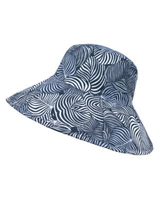Women's wide-brimmed cap rolls heart