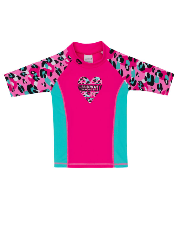 Tiger swimsuit shirt for girls 139