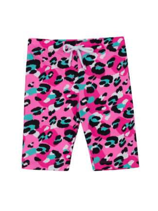 Swimsuit shorts for girls Tiger texture