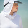 Legionnaire hat with front cloth cover