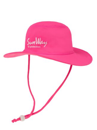 Baby Wide Brim Sun Hat with Chin Strap