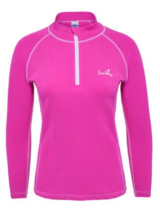 Vivid Colors of Women's Long Sleeves Rash Guard Shirts
