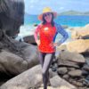 Tights of a long swimsuit with side pockets Anat Yahav