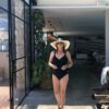 Black swimwear for women