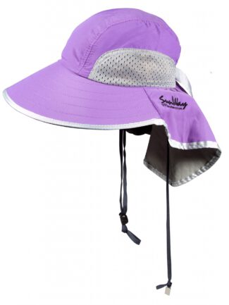 Women's Hat Wide-brimmed Purple SunWay