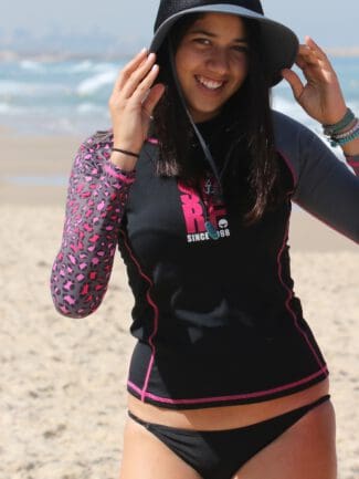 Women’s Long Sleeve Rashguard UV Swim Shirt 003