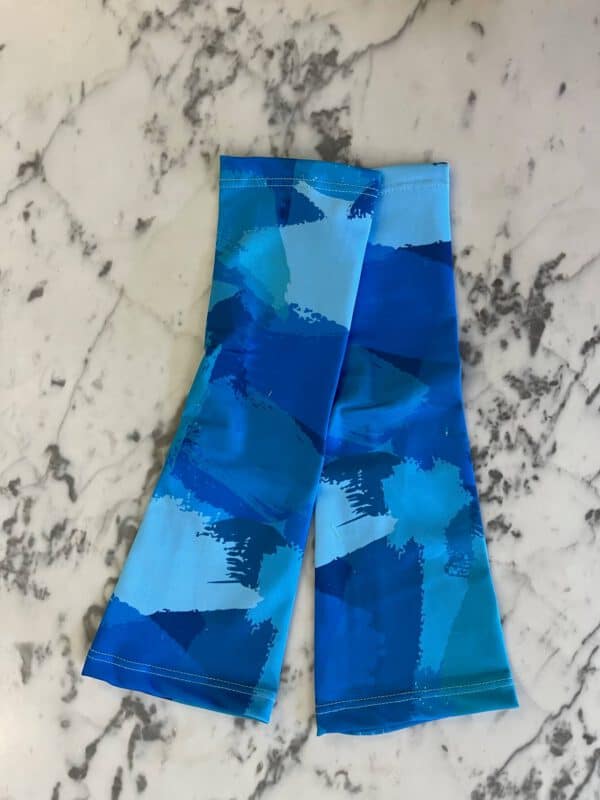 Sun-blocking fabric sungloves for gel nail polish dryer and driving