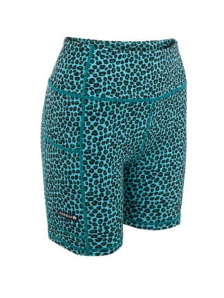 LEOPARD TIGHTS WITH SUNWAY SIDE POCKETS