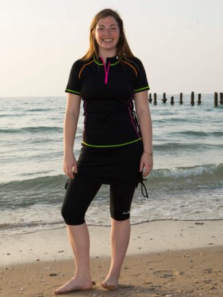 Sporty modest swimsuit 9164C