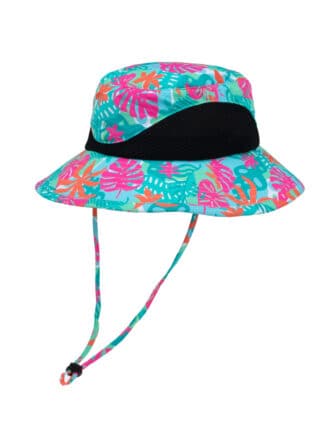 Women's hat floral wide-brimmed