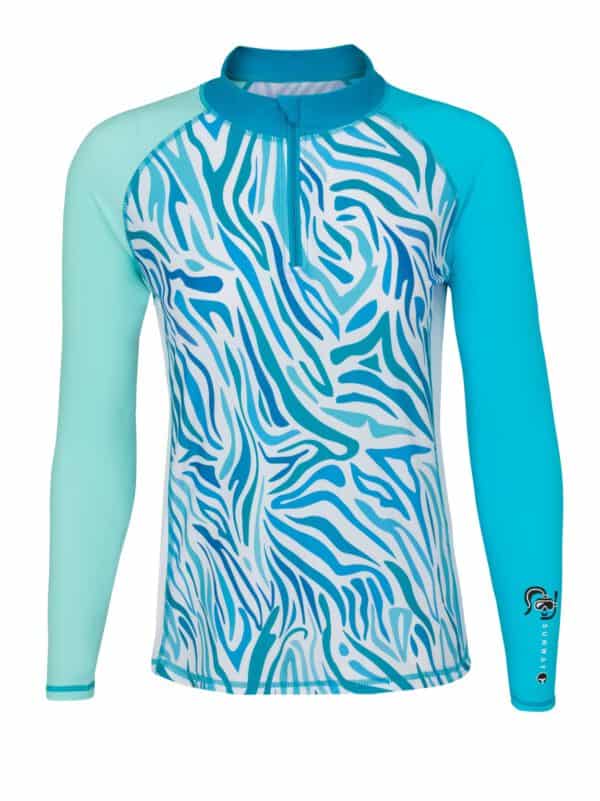 Women's swimsuit shirt for swimming, surfing and rowing A050