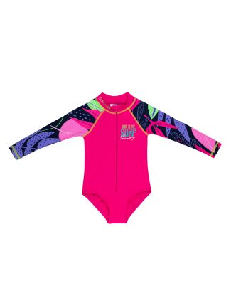 Complete floral swimsuit for girls 660